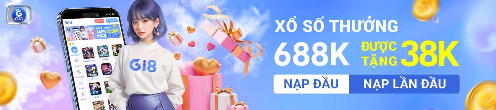 Hướng dẫn nạp rút khi chơi xổ số online tại Gi8