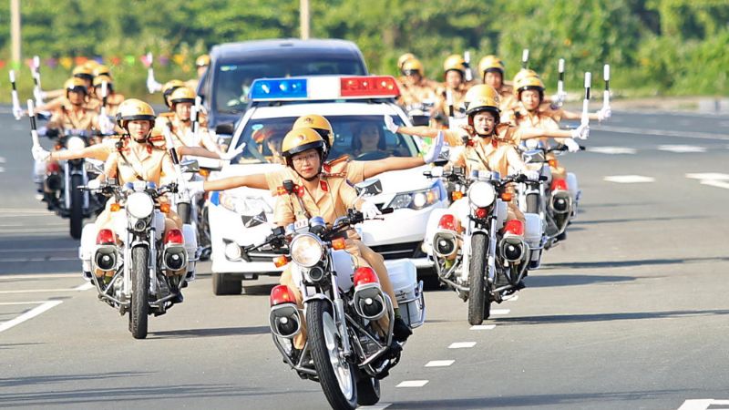 Những con số thử vận may tài lộc về chiêm bao thấy công an giao thông
