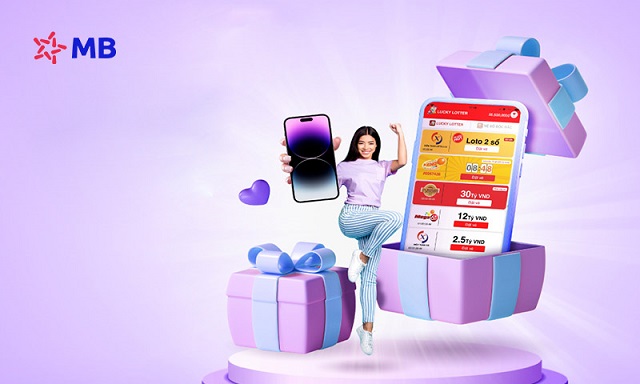 Hướng dẫn cách mua Vietlott qua app MB Bank