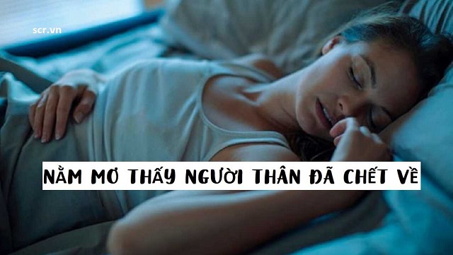 Nằm mơ thấy người đã chết mất đánh con gì?