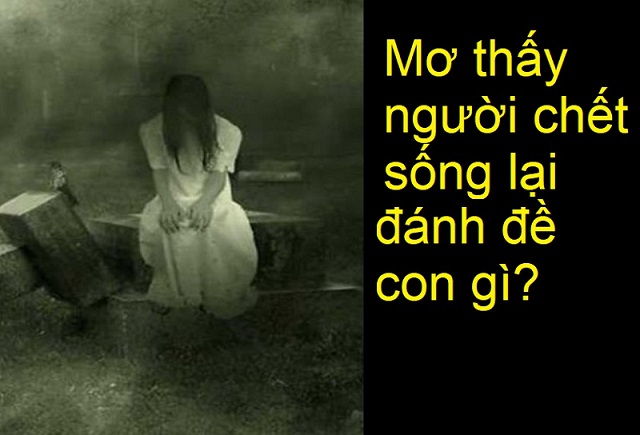 Mộng thấy người chết sống lại đánh con gì? Mộng thấy người chết sống lại đánh con gì?