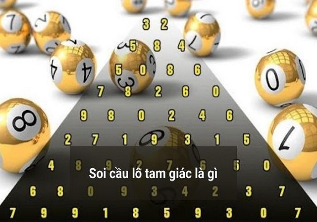 Soi cầu lô hình tam giác Soi cầu lô hình tam giác