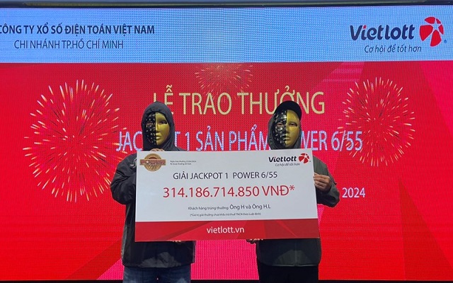 Trúng thưởng Vietlott là hoàn toàn có thật Trúng thưởng Vietlott là hoàn toàn có thật