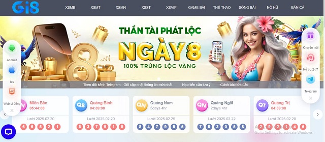 Truy cập vào Gi8 chọn tham gia và nhấn đăng ký Truy cập vào Gi8 chọn tham gia và nhấn đăng ký