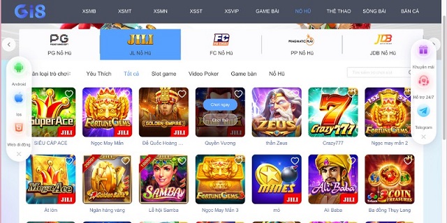 Tải game Nổ Hũ Gi8 trên Android Tải game Nổ Hũ Gi8 trên Android