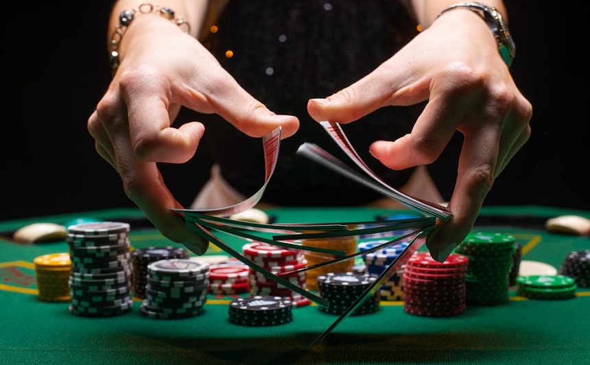 Minh họa các vòng chơi trong poker Minh họa các vòng chơi trong poker