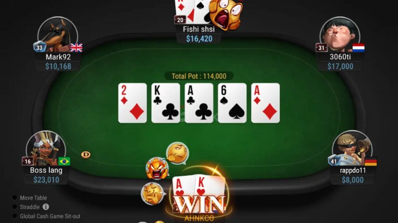 Linh hoạt các dạng bài trong quá trình chơi Poker Linh hoạt các dạng bài trong quá trình chơi Poker